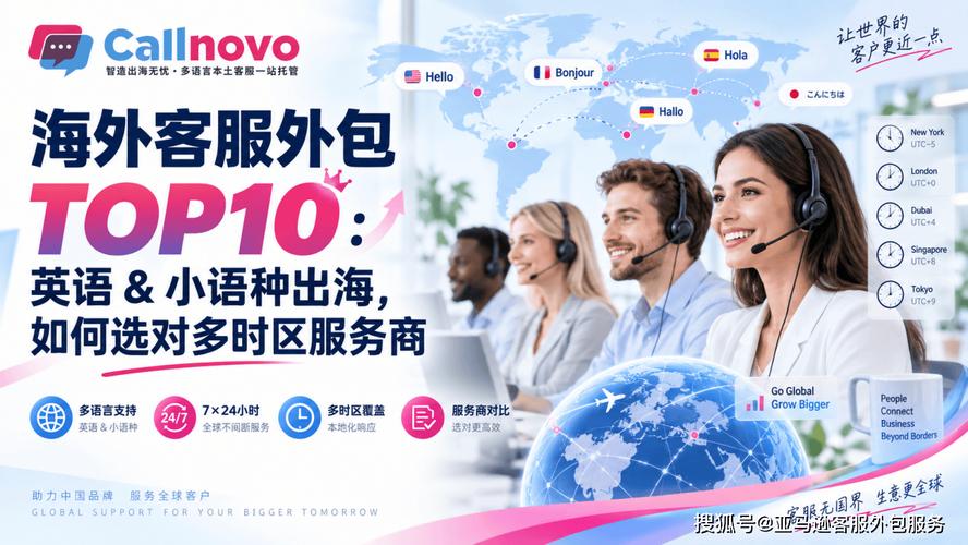 外包 top10:英语 & 小语种出海,如何选对多时区服务商